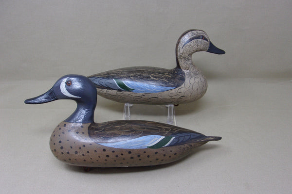 Charles Moore Perdew Style Blue Wing Teal Pair (#4415)