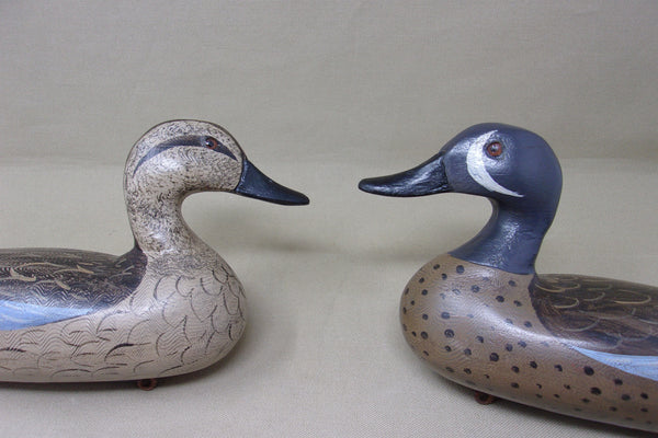 Charles Moore Perdew Style Blue Wing Teal Pair (#4415)