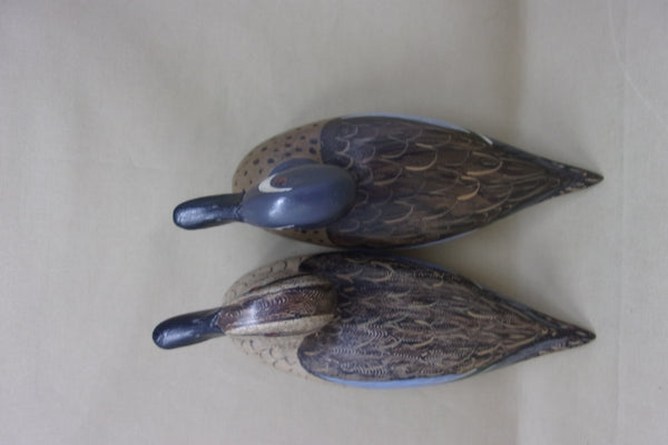 Charles Moore Perdew Style Blue Wing Teal Pair (#4415)