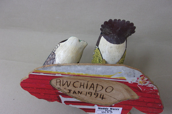 Ron Chiado Miniature Standing Wood Ducks (#4433)