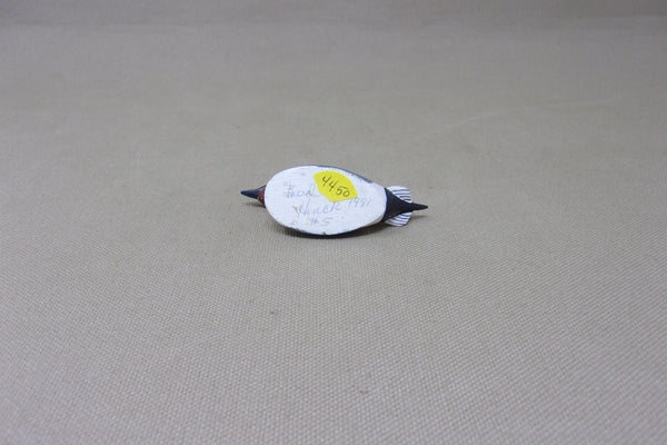 Bud Hinck miniature Pintail #5, Circa 1981 (#4460)