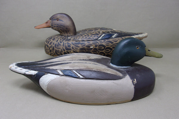 Al Ries Tru-Dux Mallards Pair, Circa 1930's  (#4454)