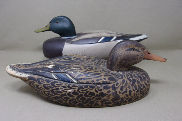 Al Ries Tru-Dux Mallards Pair, Circa 1930's  (#4454)