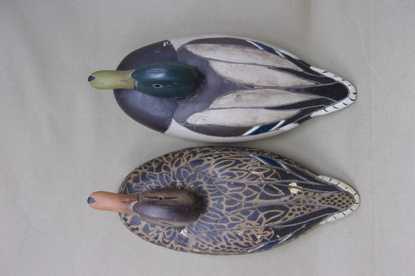 Al Ries Tru-Dux Mallards Pair, Circa 1930's  (#4454)