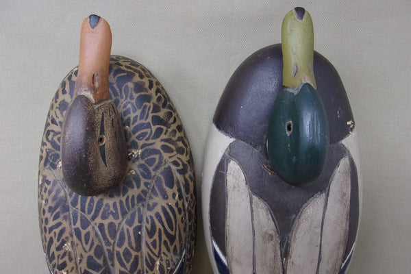 Al Ries Tru-Dux Mallards Pair, Circa 1930's  (#4454)