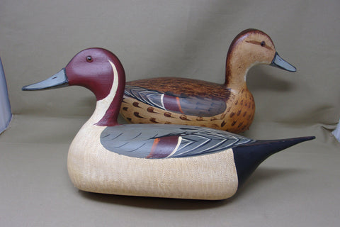 Jim Slack Pintails with Lead Weights- Pair (#4470)