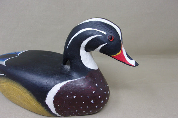 Charles Bruno Wood Duck Drake (#4473)
