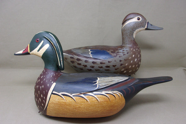 Jim Slack Woodduck Pair (#4480)