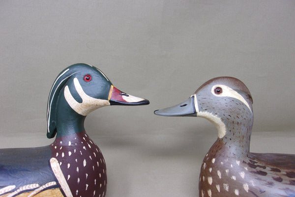 Jim Slack Woodduck Pair (#4480)