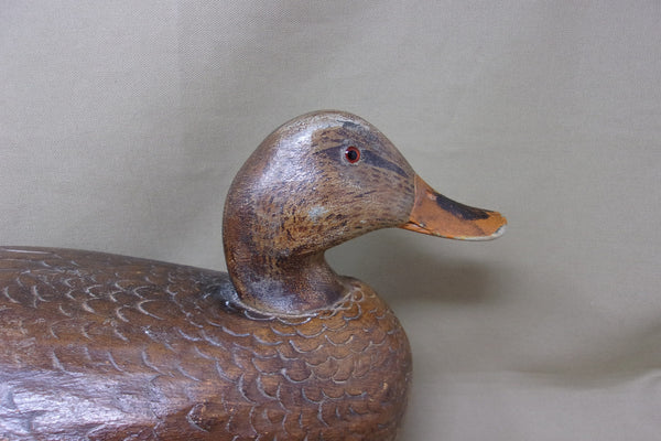 Walter Snow Mallard Hen, Original 1940's (#4491)