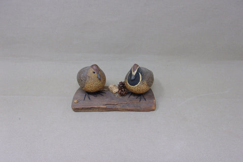 Miniature Quail Pair, Ralf Coykendall, Oregon (#4503)
