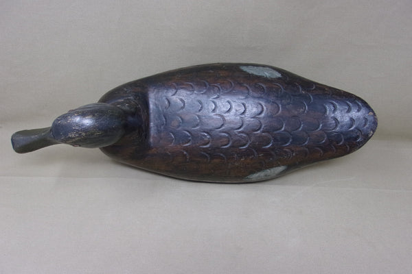 Push Patel Black Duck Drake, Circa 1930's (#4524)