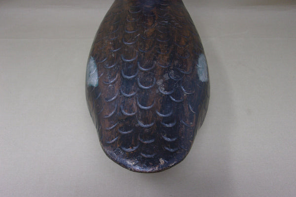 Push Patel Black Duck Drake, Circa 1930's (#4524)