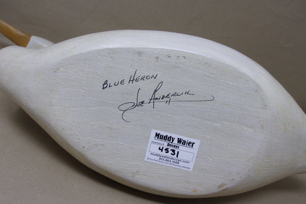 Joe Anderlik Blue Heron (#4531)