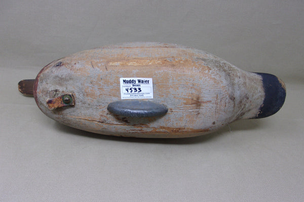 Mason Tack-eye Mallard Drake Original Paint, Circa 1920's  (#4533)