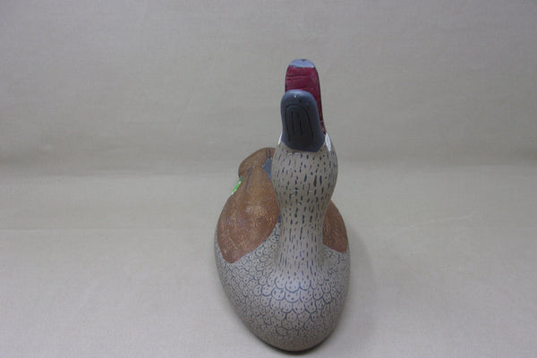 John Thomas Calling Green Wing Teal Hen (#4548)