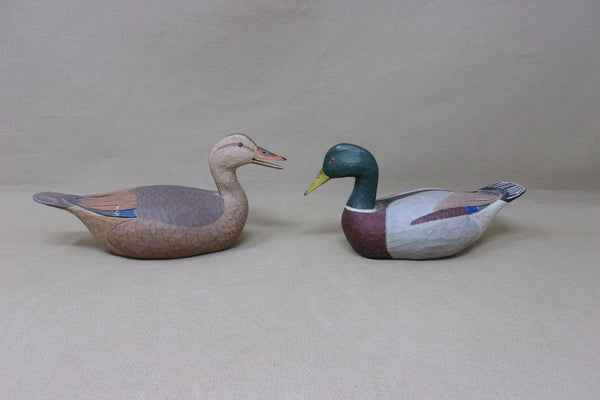 Miniature Ron Kennedy Mallards Pair (#4585)