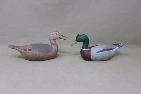 Miniature Ron Kennedy Mallards Pair (#4585)