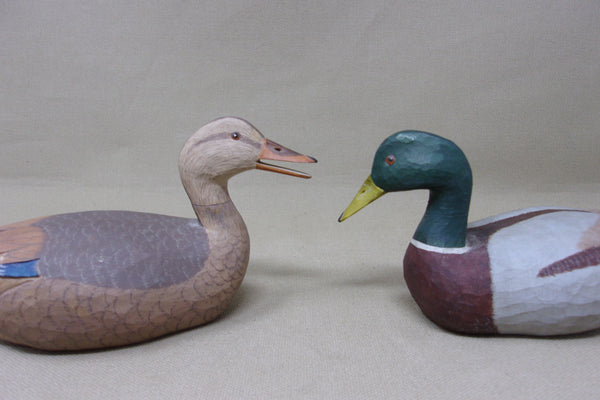 Miniature Ron Kennedy Mallards Pair (#4585)