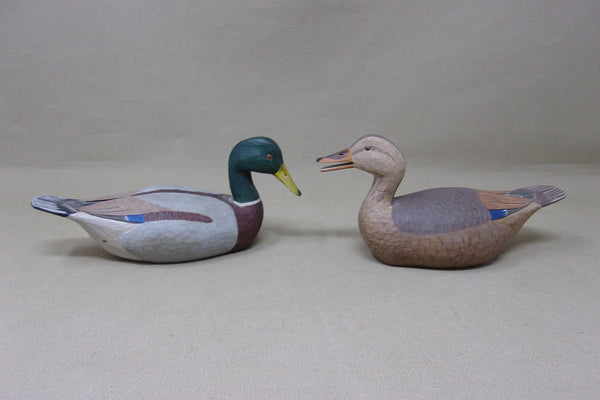 Miniature Ron Kennedy Mallards Pair (#4585)