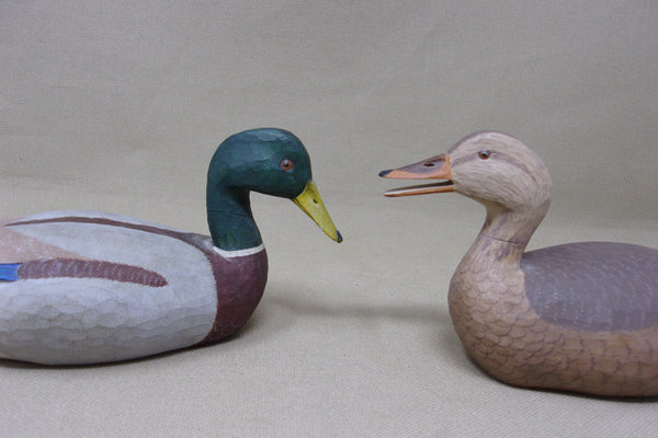 Miniature Ron Kennedy Mallards Pair (#4585)