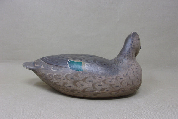 Fred Hockings Green Wing Teal Pair, Painted by Lou Schifferl (#4598)