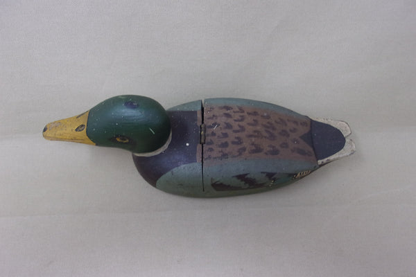 Mallard Drake Jewelry / Trinket Box, Circa 1940's (#4616)