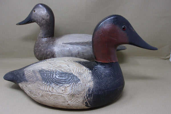 Torry Ward, Ward Style Canvasback Pair (#4688)