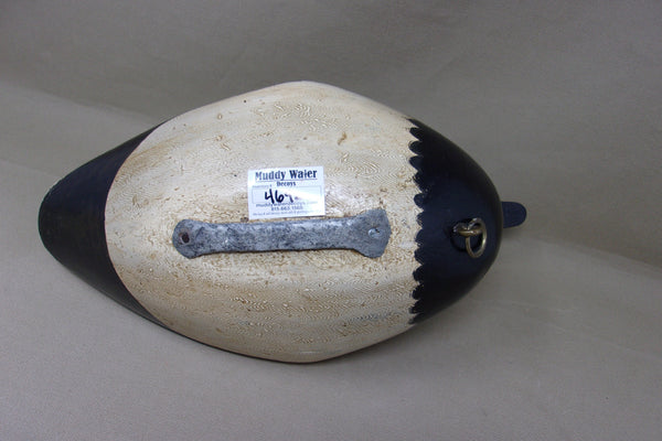 Canvasback with weight and rigging hook (#4692)