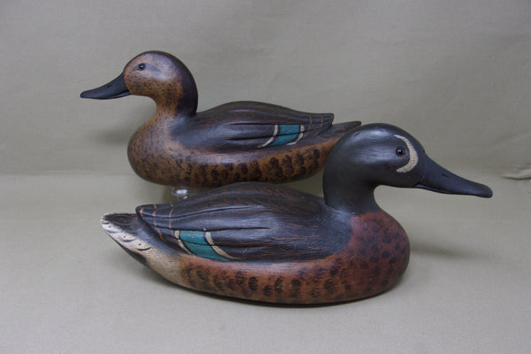 Dennis Edwards Pair of Blue Wing Teal (#4700)