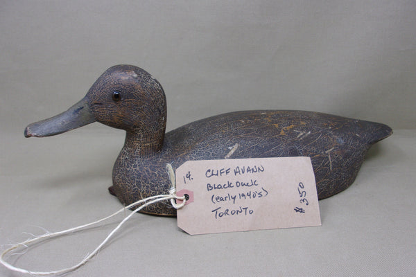 Cliff Avann Blackduck, Toronto Circa 1940's (#4722)