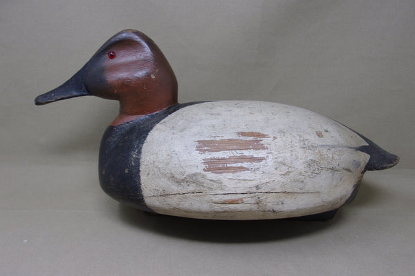Ralph Johnson Canvasback Drake All Original, 1940's (#4728)