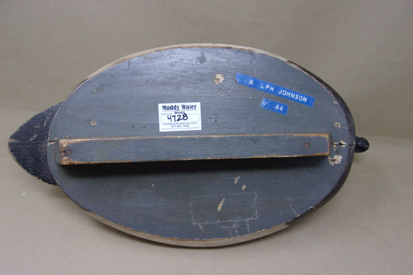 Ralph Johnson Canvasback Drake All Original, 1940's (#4728)