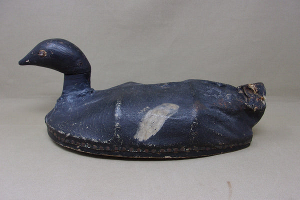 Canvas over Wire White Wing Scoter, Circa 1900's (#4738)