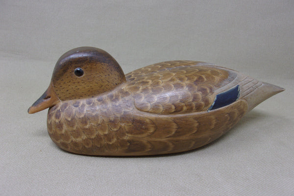 Fred Destri Snuggle Head Hen Mallard, Third Size (#4756)