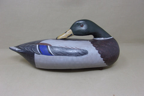 Perdew Style Sleeper Mallard Drake, Charlie Moore (#4760)