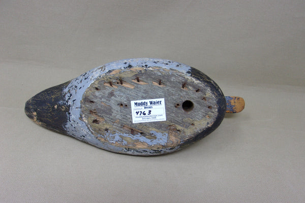 Illinois River Blue Bill Drake, Circa 1930's (#4763)