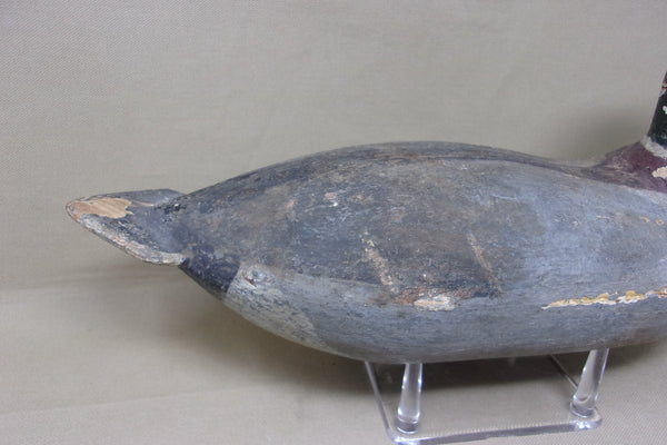 Illinois River Mallard Drake, Worn Original paint (#4794)