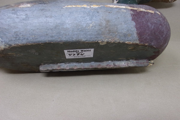 Illinois River Mallard Drake, Worn Original paint (#4794)