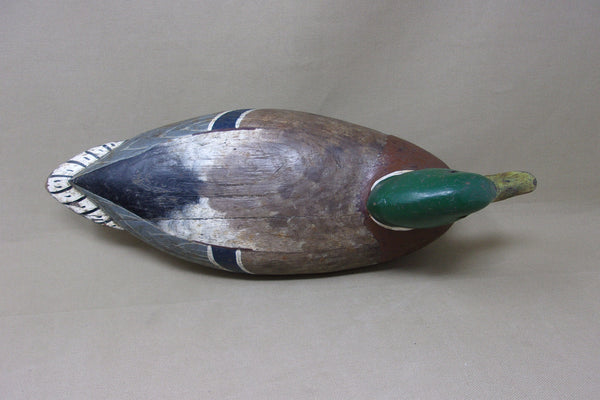 Charles Perdew Mallard Drake, with Perdew Weight, Circa 1920's (#4823)