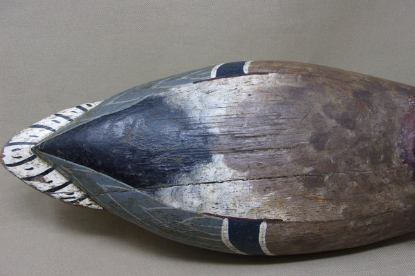 Charles Perdew Mallard Drake, with Perdew Weight, Circa 1920's (#4823)