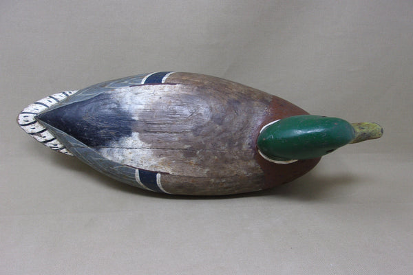 Charles Perdew Mallard Drake, with Perdew Weight, Circa 1920's (#4823)
