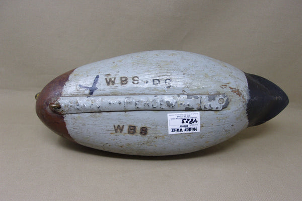 Charles Perdew Mallard Drake, with Perdew Weight, Circa 1920's (#4823)