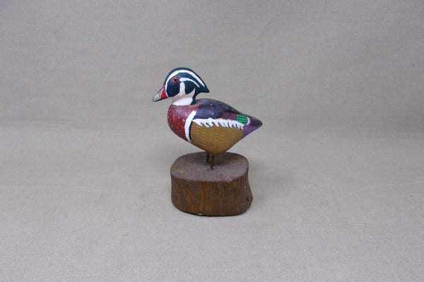 Goose Podowicz Mini Standing Wood Duck (#4870)