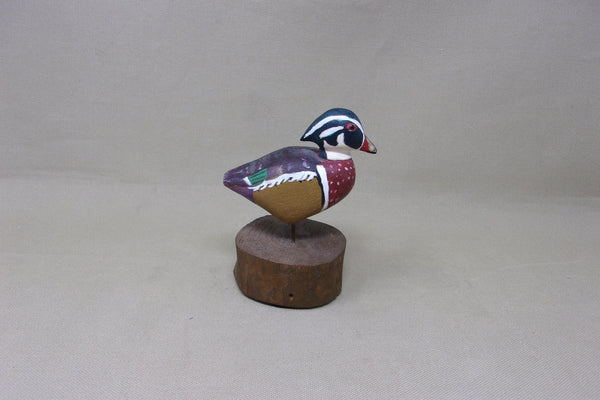 Goose Podowicz Mini Standing Wood Duck (#4870)
