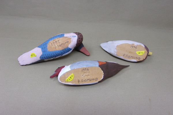 3- Mini Decoys by D. Sigmund (#4872)