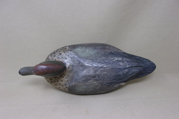 Schmidt Influence Green Wing Teal Drake, Original Paint (#4884)