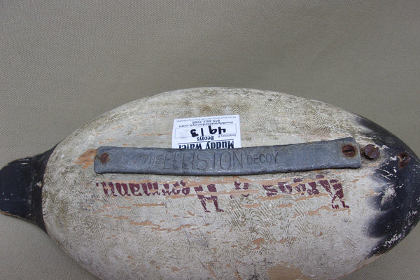 Elliston Blue Bill, Dry Original Paint, Circa 1890's (#4913)