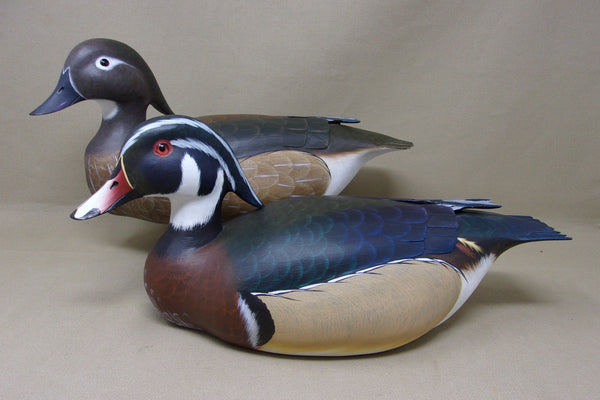 Ken Harris / Tom Ferguson Pair of Wood Ducks (#4961)