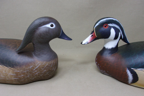 Ken Harris / Tom Ferguson Pair of Wood Ducks (#4961)